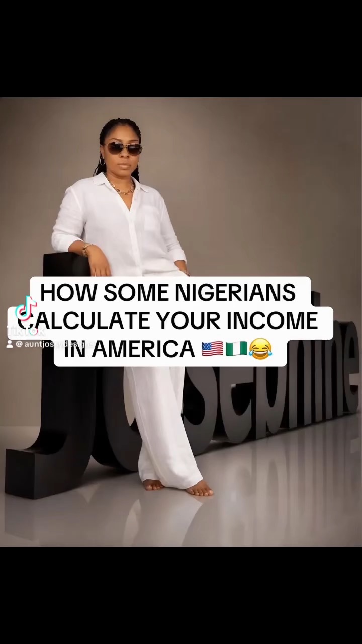 HOW SOME NIGERIANS CALCULATE YOUR INCOME IN AMERICA