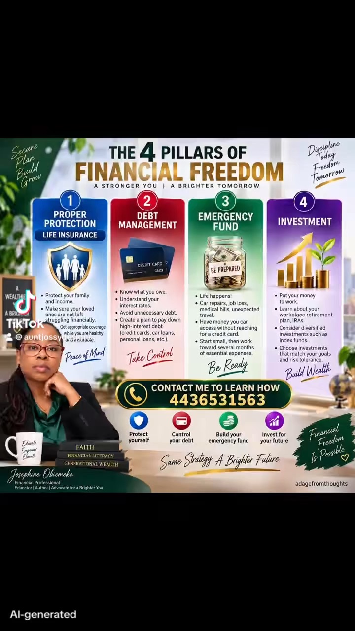 The 4 Pillars of Financial Freedom