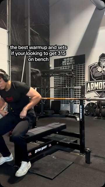 best 315 bench warmup ~ ~ USE CODE “GATOR” for 15% at @rectifynutrition ~ get all your workout needs with @teamrectif...