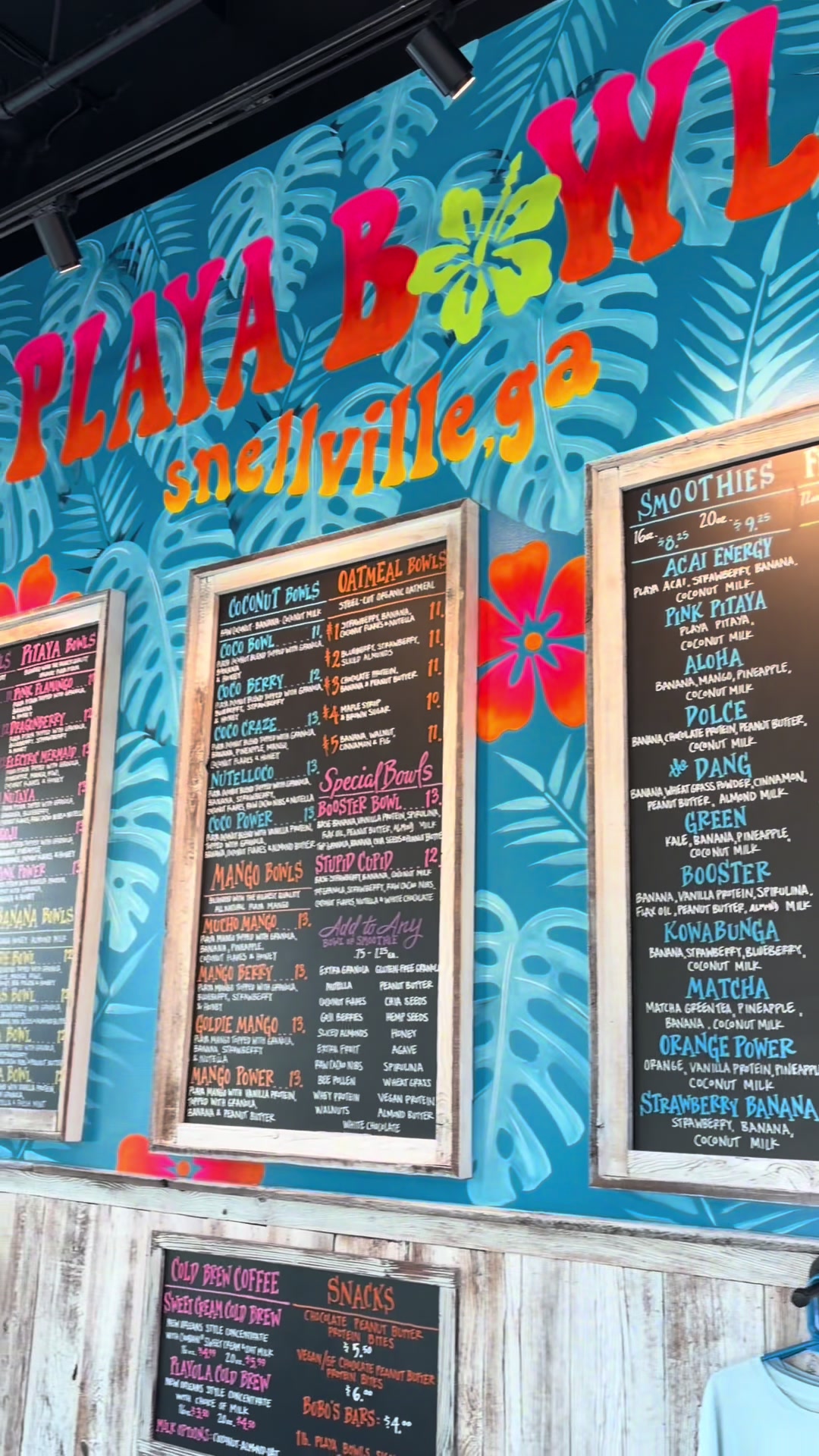 Playa Bowls New Menu PB&J Jammin Açaí Bowl 🌺 @playabowlsgeorgia @Playa Bowls #playabowl