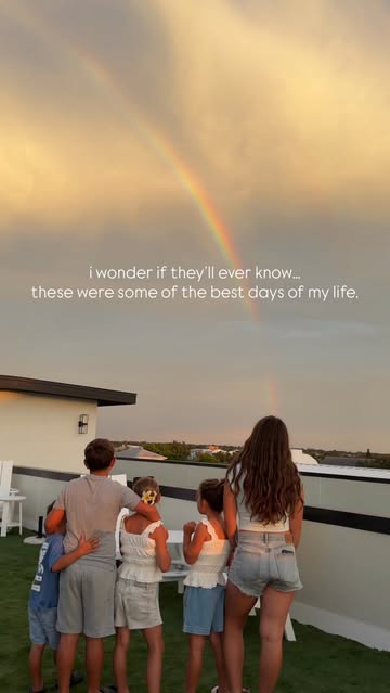 i don’t think they’ll ever understand how much i loved these days. the noise. the chaos. the little hands. all of us...