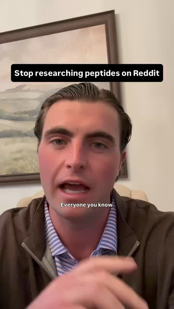 Ad for Peptide Tracking App