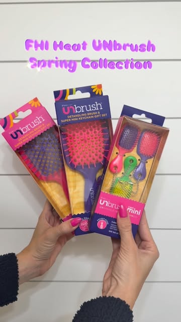 The viral UNbrush is back with the cutest limited-edition spring colors and my girls are OBSESSED. Same lightweight d...