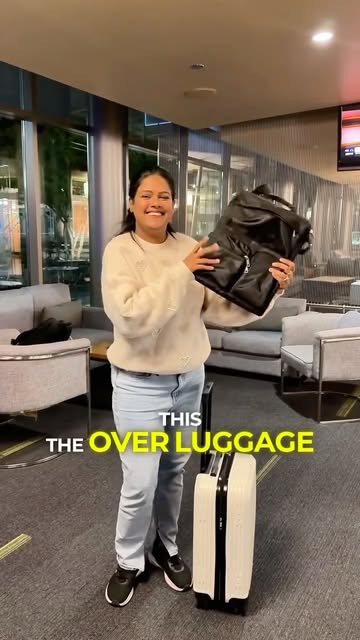 Are you still lugging your carry-on this boring, unorganized way? Not anymore. ✈️ This Over Luggage Organizer from @b...