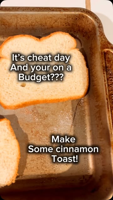 Cheat day snacks on a budget 🤞🏾🤎…… #fypシ゚viralシ #cinnamontoast #BudgetFriendly #goodeats #budgetmeals