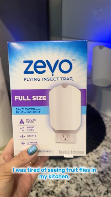 If you’re looking for a simple and mess free way to control flying insects indoors, I definitely recommend giving Zev...