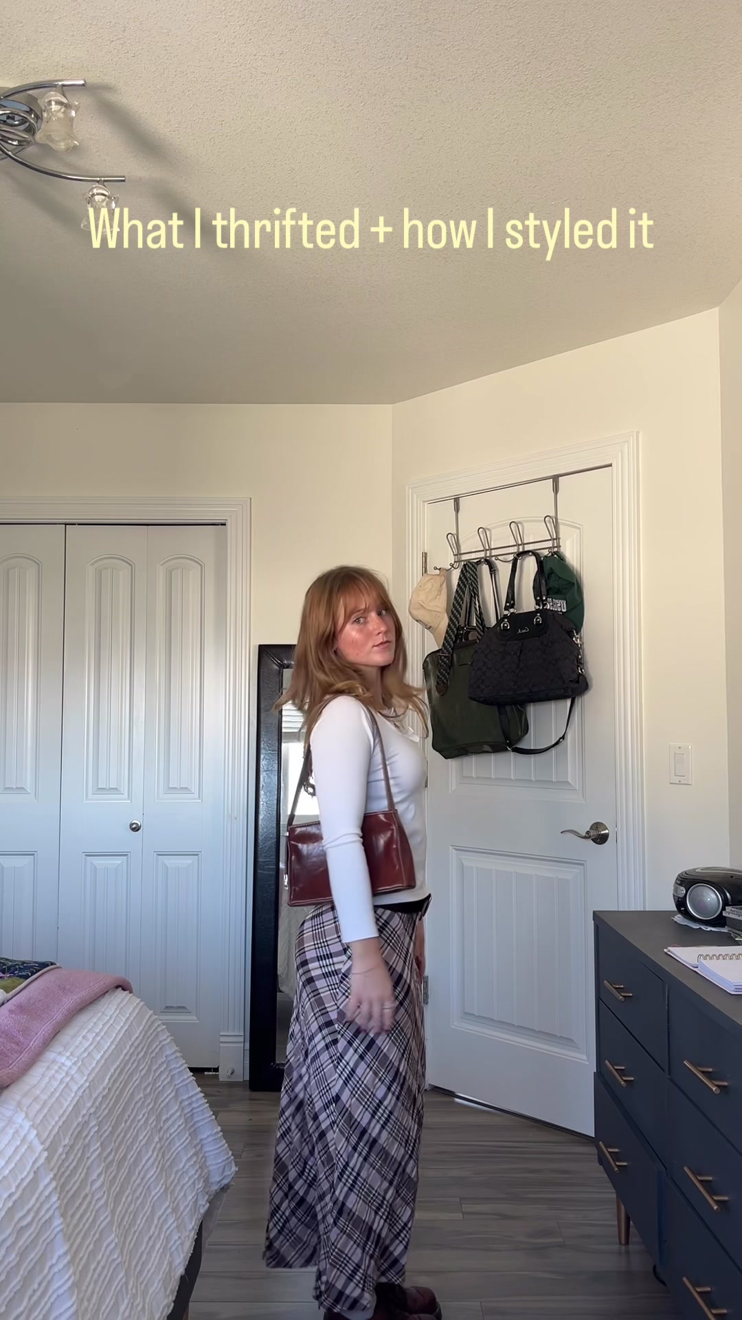 This is so 90s I love #ootd #thriftedvstyled