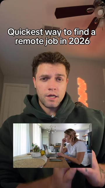 Quickest way to find a remote job in 2026 #jobsearch #remotework #remotejobs