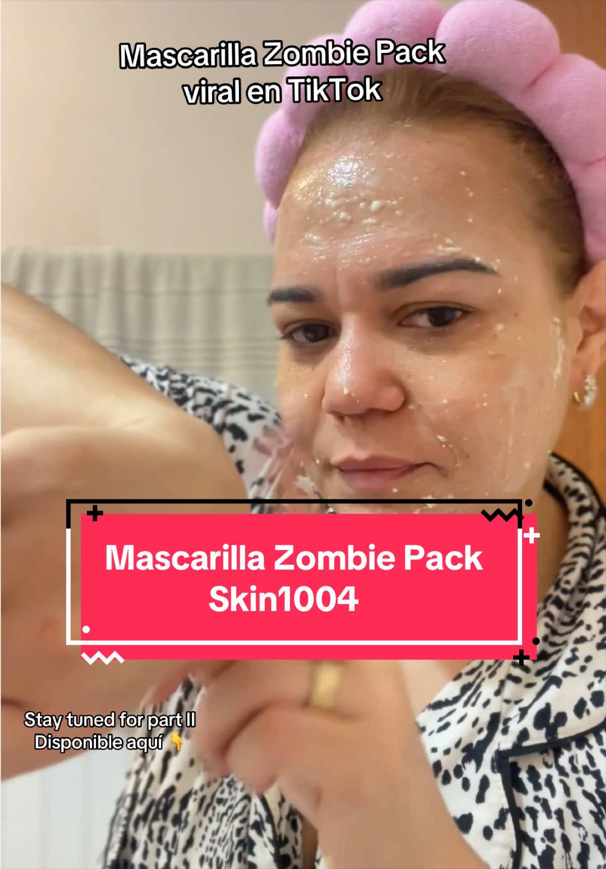 Mascarilla viral Zombie Pack #skin1004 #zombiemask #skincare #mascarillaviral #skincareroutine