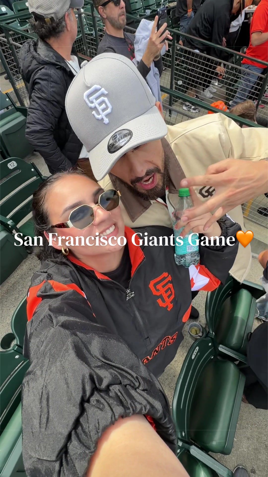 He surprised me w tickets to go to the SF GIANTS game!🧡🖤 Had so much fun🤩 @San Francisco Giants #sanfrancisco #sf...