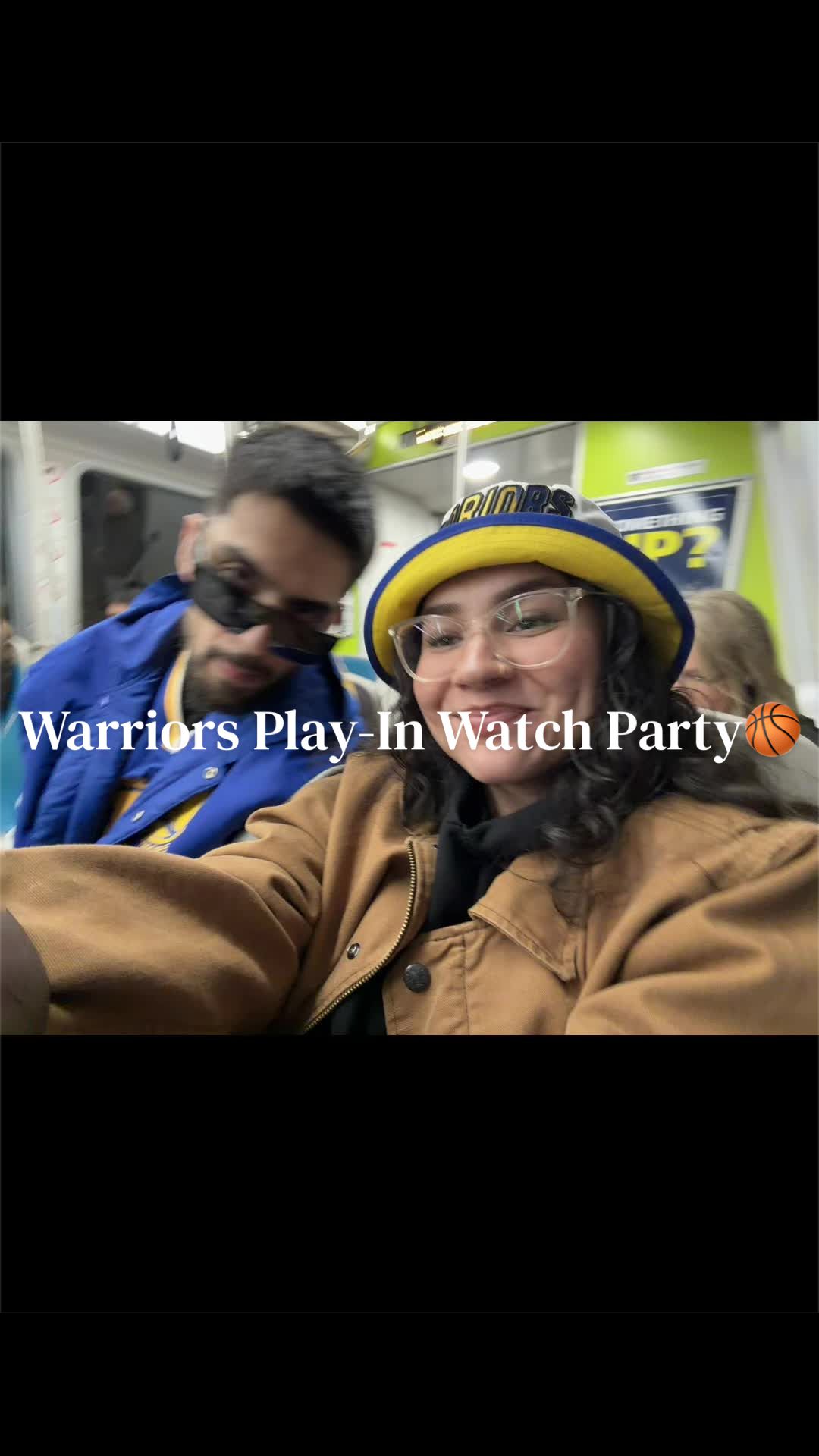 Such a fun time at Thrive City’s watch party💙🏀 @warriors @Kaiser Permanente #thrivecity #warriors #goldenstate #bay...
