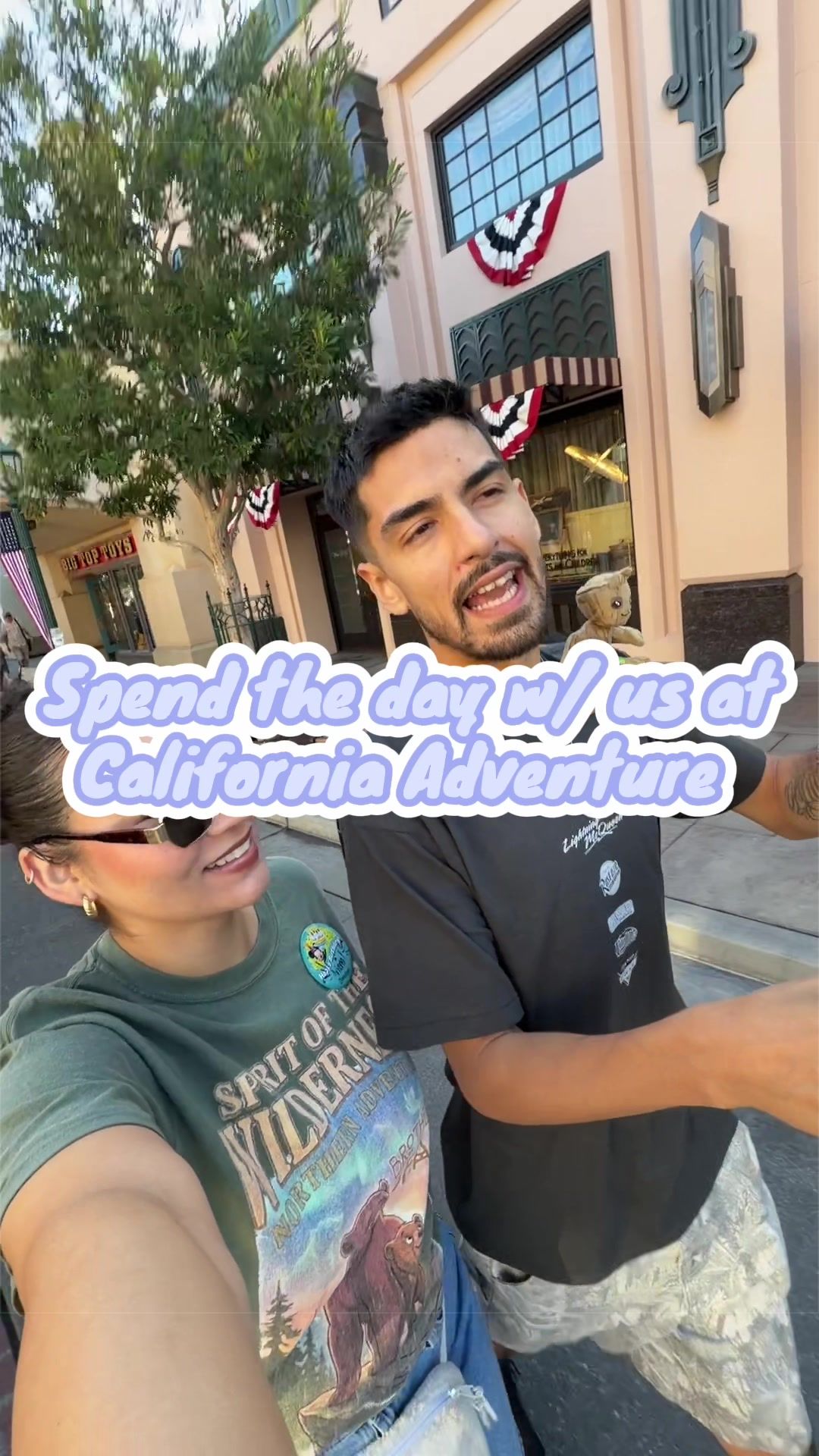 I think he should’ve let me win at the end tbh🫣 #disney #californiaadventure #disneyparks #vlog #vlogs