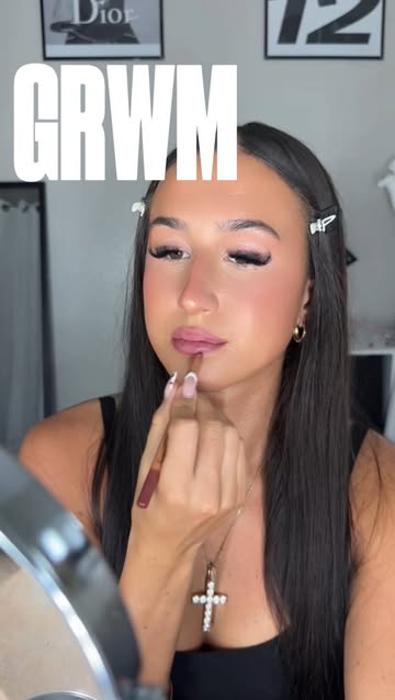 GRWM☆ - - - #grwm #grwmreels #trending #makeuplooks #routine Follow for more gabby_keefer