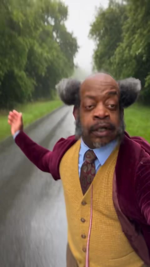 I love the rain #viral #fyp #ai #reginaldtheunc #funny