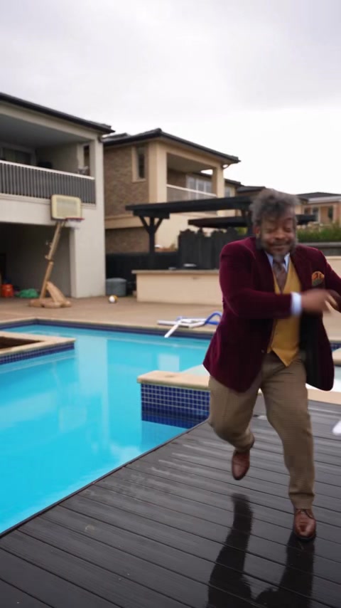 Just testing the water temperature #fyp #AI #Reels #ContentCreator #funny