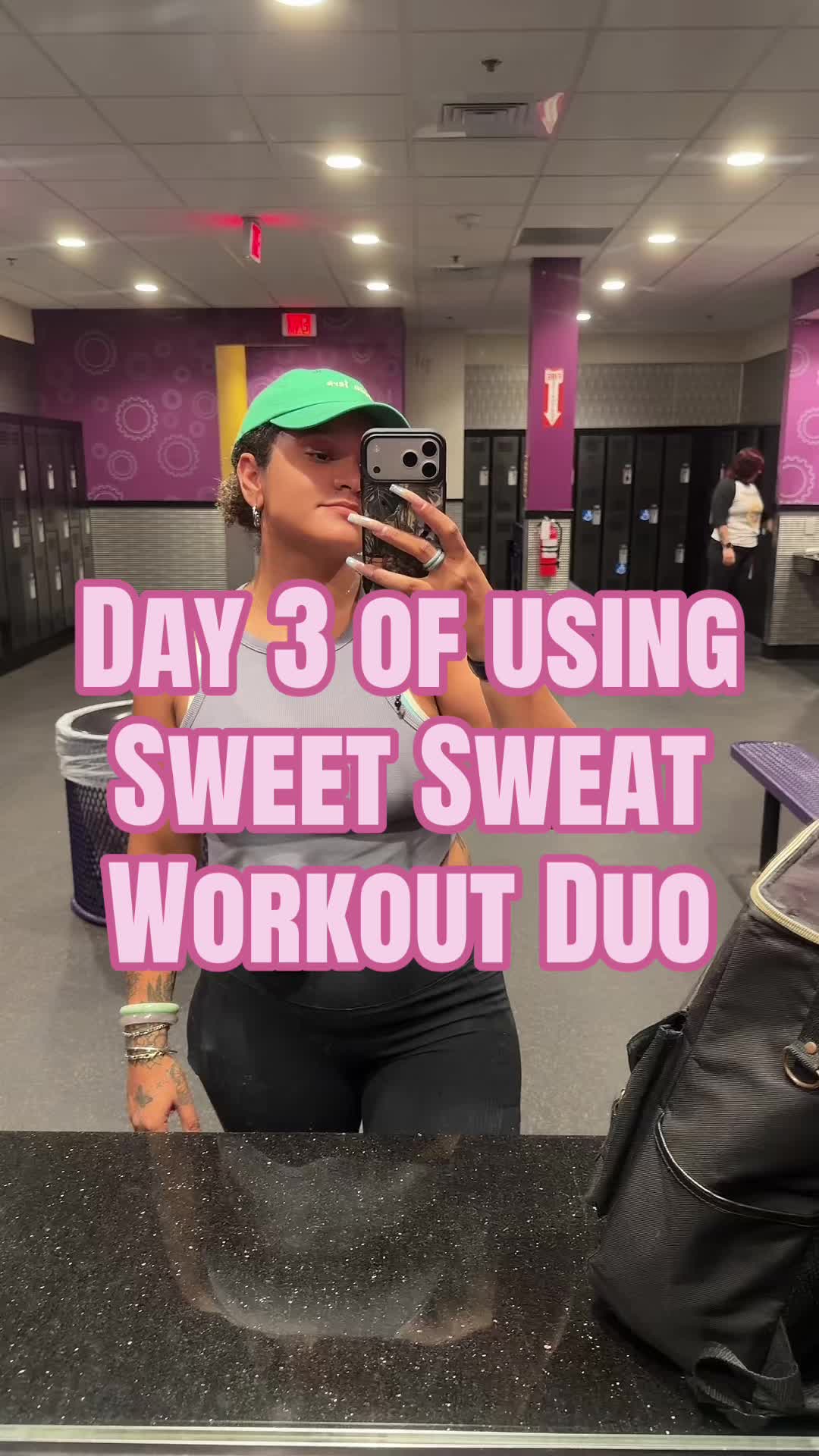 Day 3 | of using the @Sweet Sweat workout duo @Sports Research 💪🏽 I was sweating 😅 #workoutjourney #sweetsweat #sw...