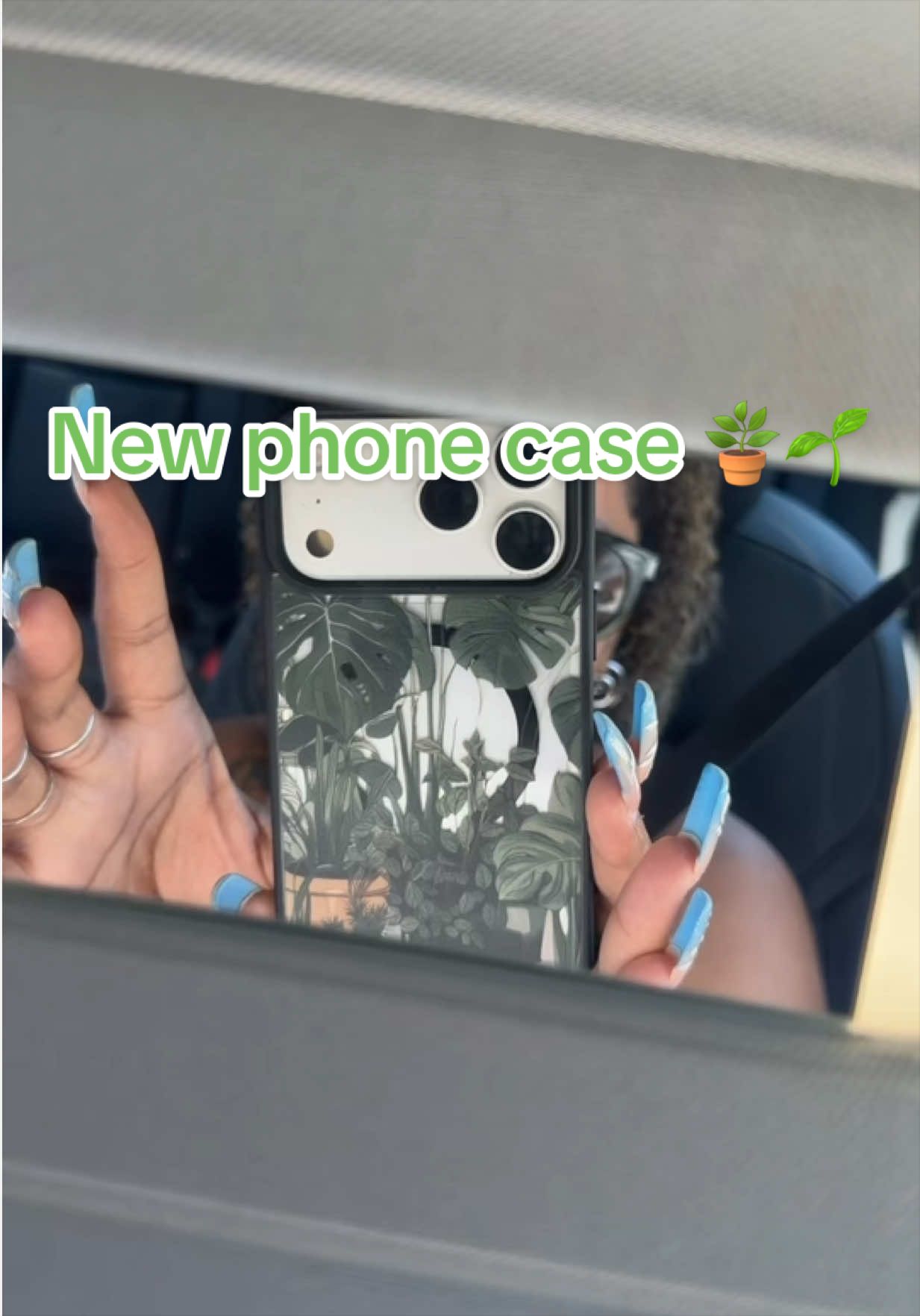 I’m obsessed with my new phone case 😍🪴 #phonecase #plantphonecase #plants #plantlovers #asteticphonecase