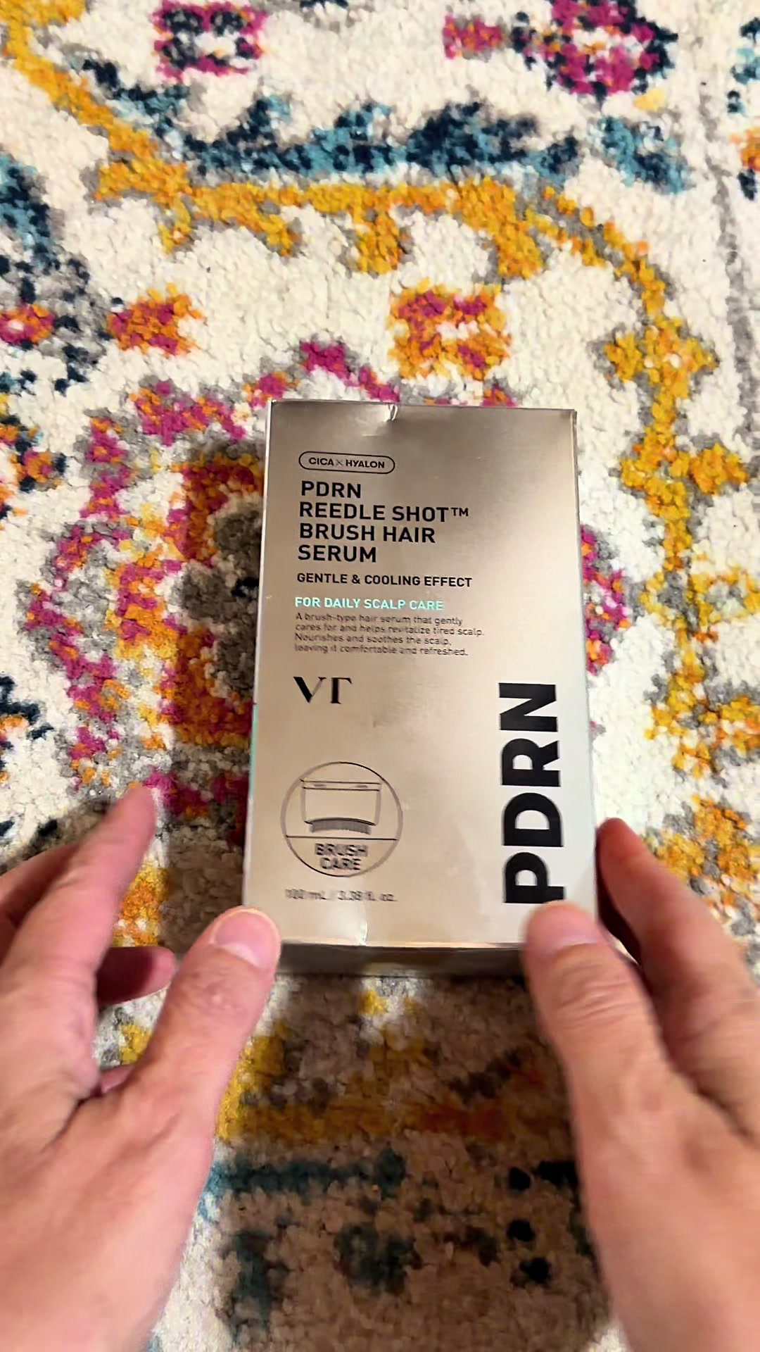 PDRN Reedle Shot Brush Hair Serum. Gentle and cooling, helps revitalize your scalp and promote hair growth. #pdrn #ha...