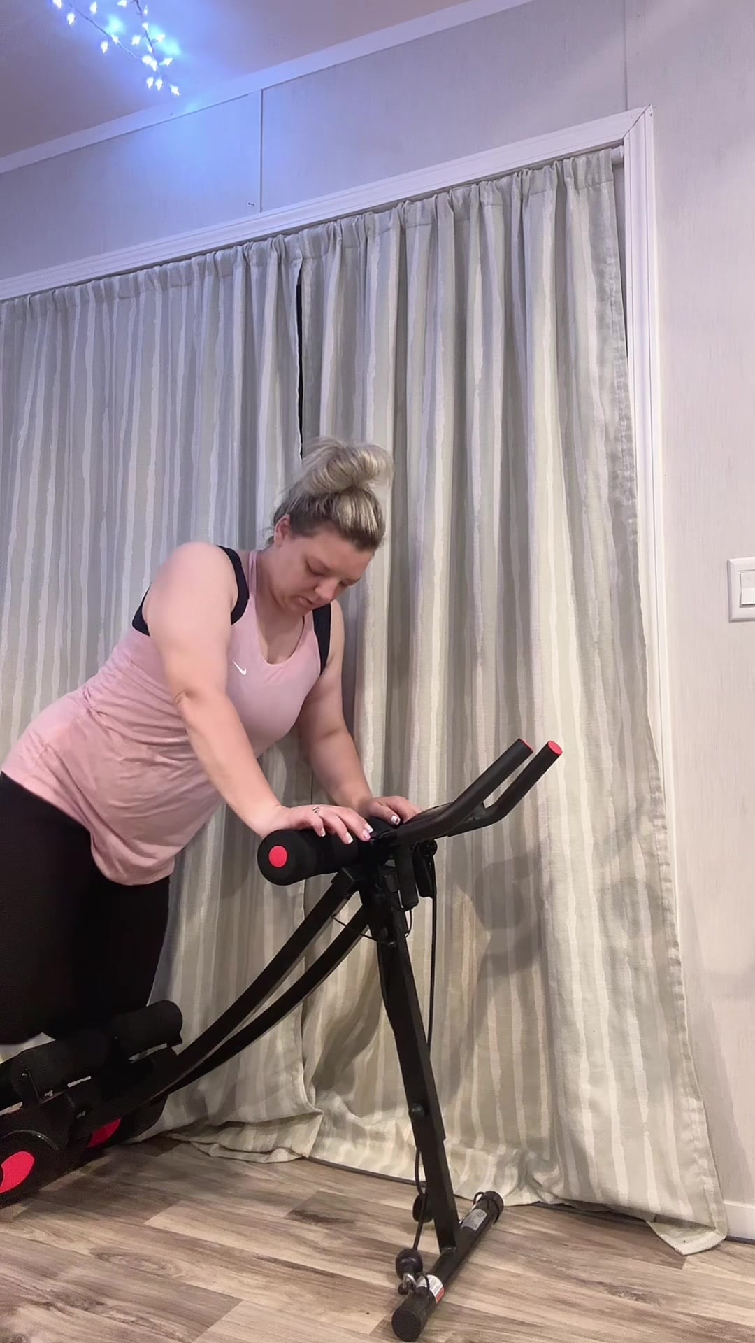 #merach #fitnesstok #workingout #mombod #momworkout if I can do it I know you can to I love this mechanic it’s a all...