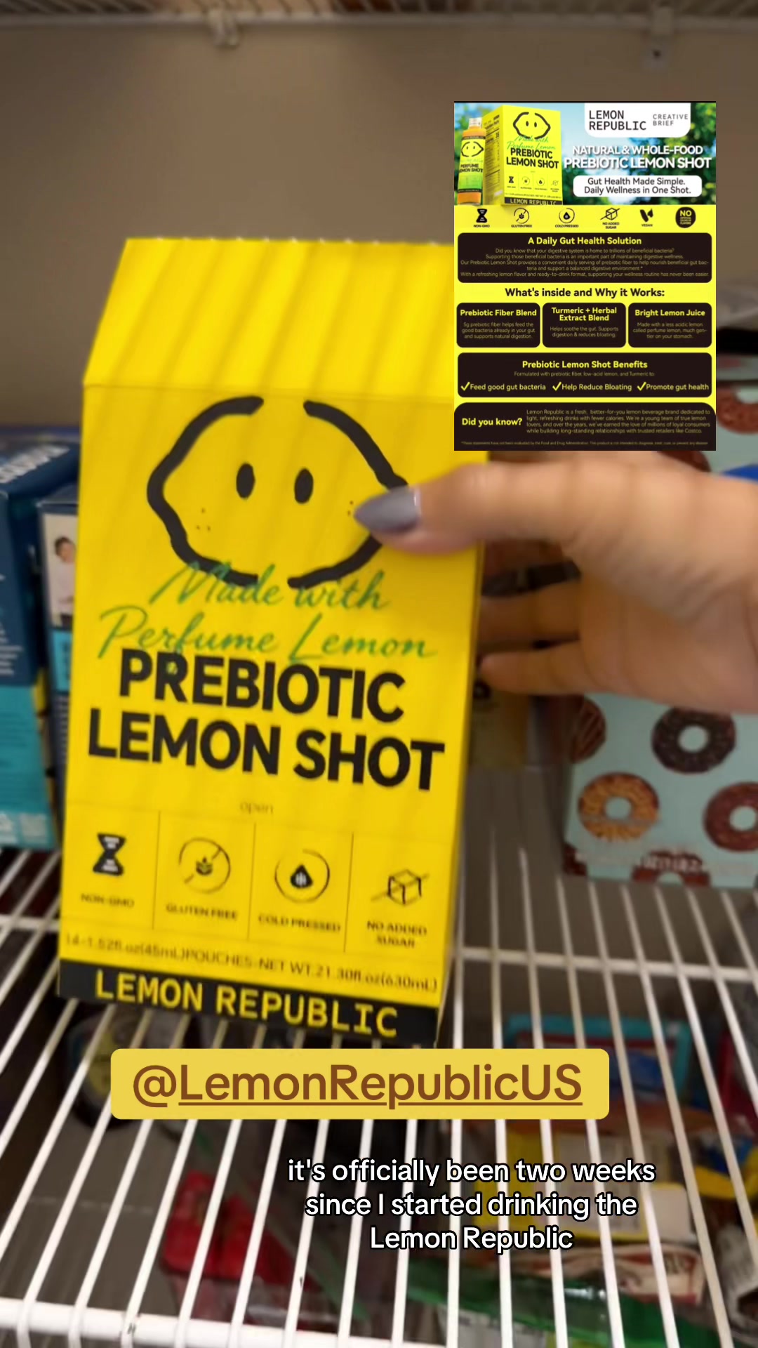 Two-week update using the Lemon Republic Prebiotic Lemon Shot! 🍋 I’ve been using it daily to support my gut health,...