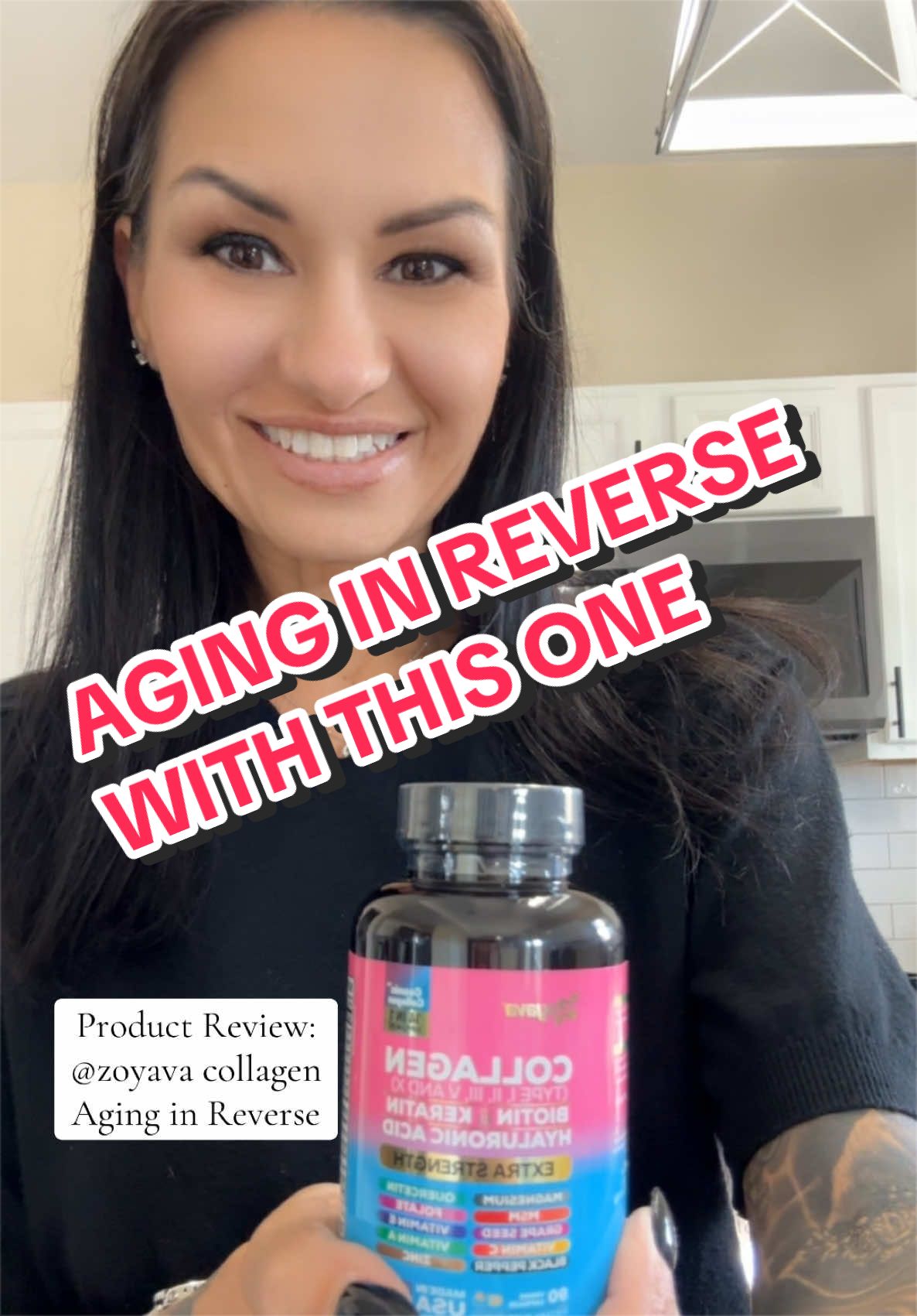 PRODUCT REVIEW: @Zoyava Collagen Supplement, Aging in Reverse! I’m 46! Women! We are exhausted, tired, dull skin and...