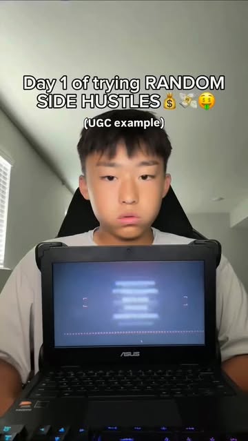 UGC example ai side hustle (I don’t work with these companies, just an example) #ai #sidehustler #money #tutorial #fyp
