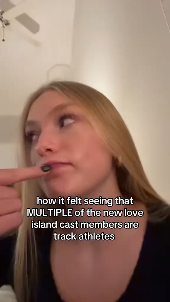 Video about the popular reality TV show love island having multiple track and field athletes in its lasted season