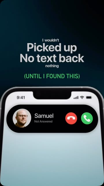 I was losing clients and didn’t even know it. 😬 Someone would call after hours, I’d miss it — no callback, no text....
