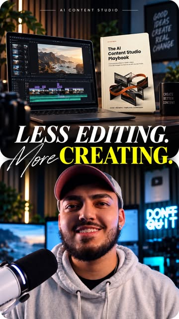 Your next video shouldn't cost you your entire day. I built AI Content Studio to help you spend less time figuring ou...
