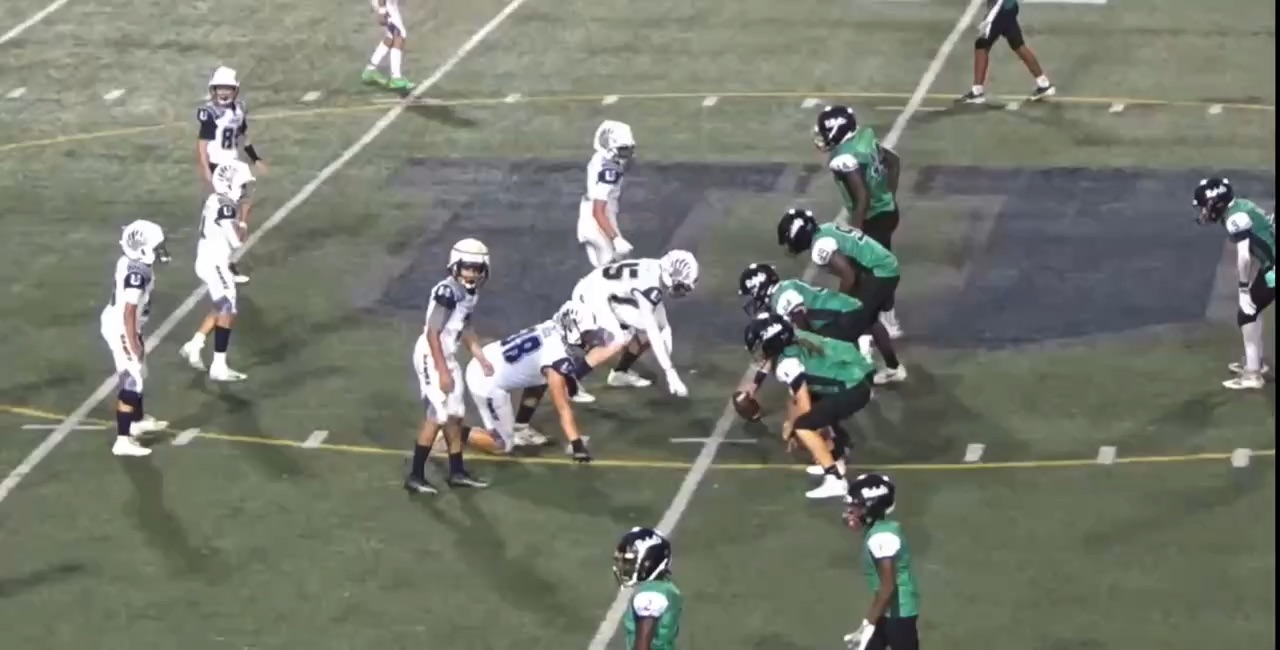 big stop in backfield