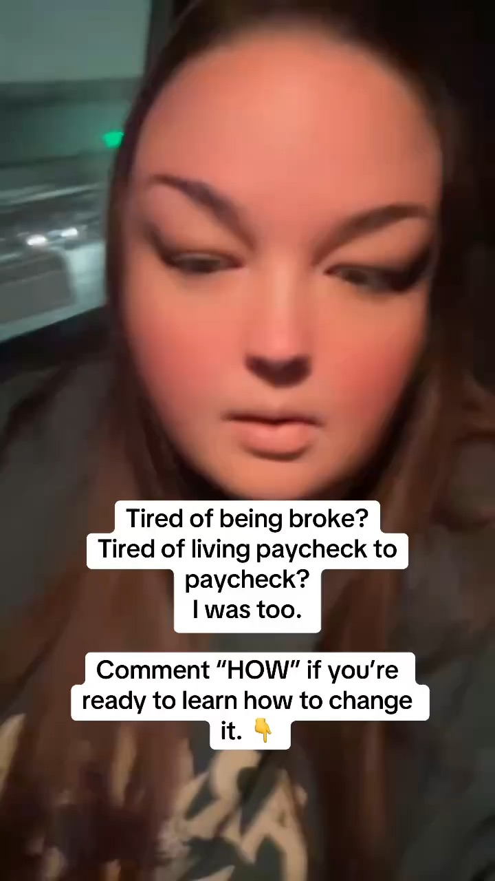 Tired of being broke