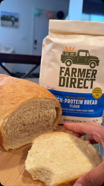 Switching to homemade sourdough has been one of the best decisions we’ve made as a family 🍞 @farmerdirectfoods high...