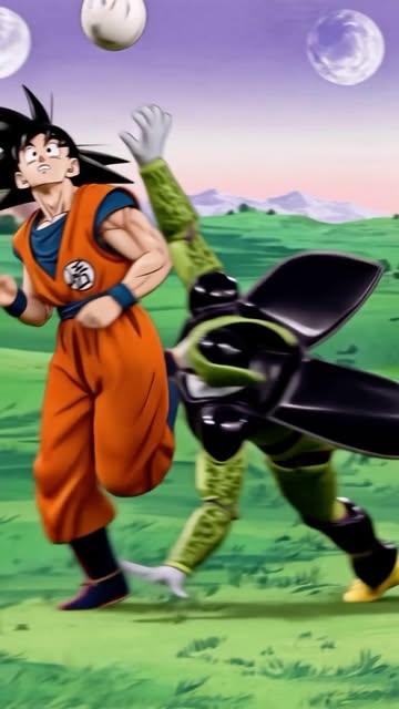 Goku haciendo de las suyas 🤯 #ai #higgsfieldai #soccer #dragonballz