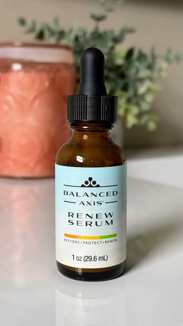Because as a mom, a little self care goes a long way 🫶🏼 I’ve been adding @lifesabundance Balanced Axis Renew Serum...
