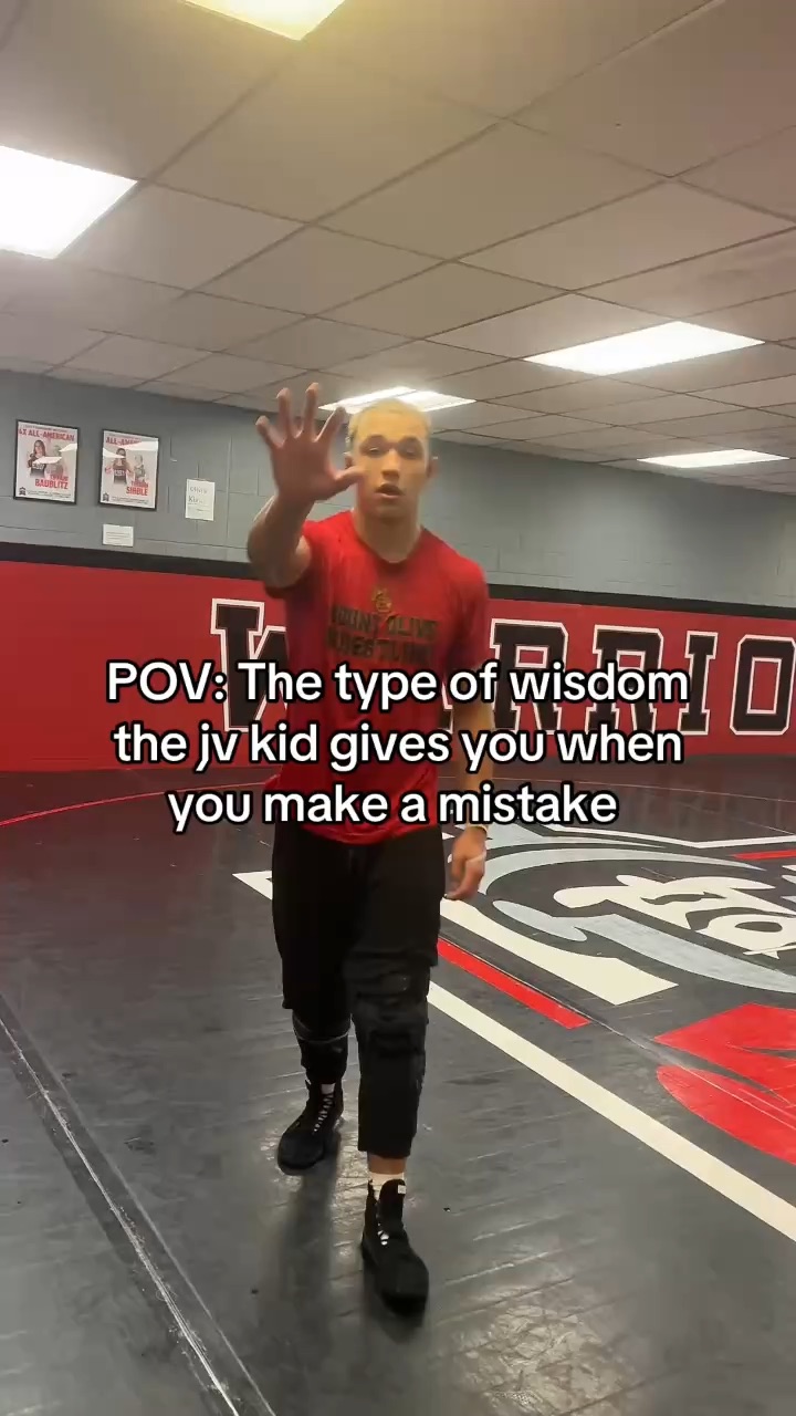 Some relatable wrestling content