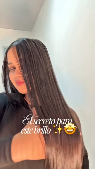 Brillo, suavidad y vida en mi cabello 💛✨ @hairplusmoca @hairplusrd #fyp #hairtok #cabellosanoybrillante hairplus