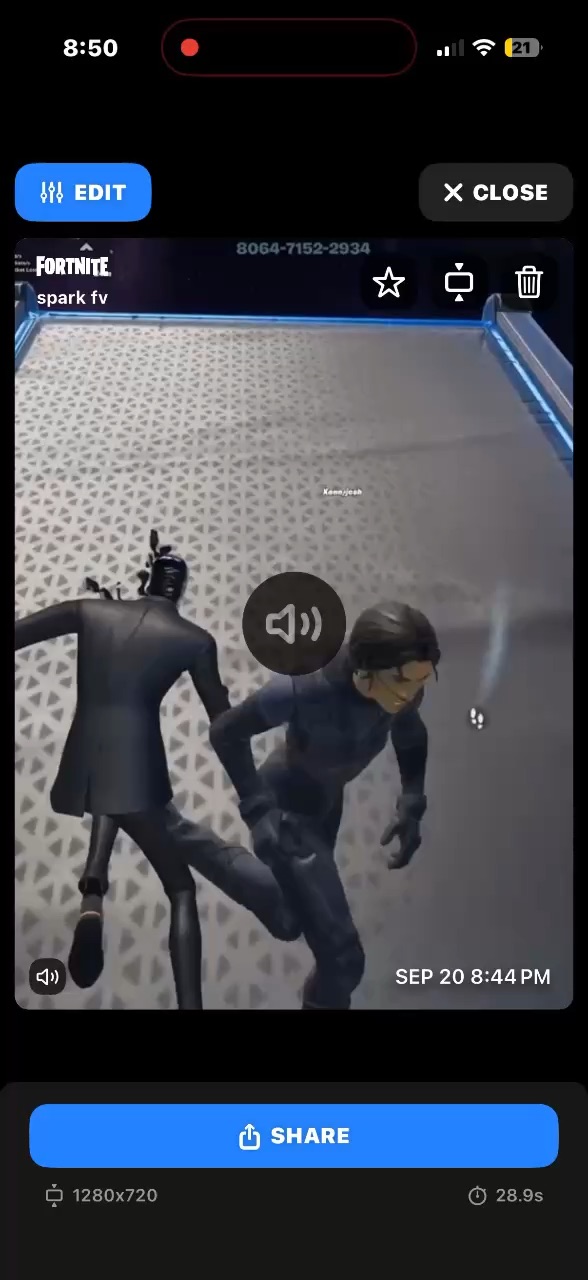 Clip on Fortnite