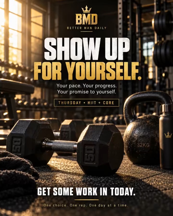 Build the Man. Put in the work.