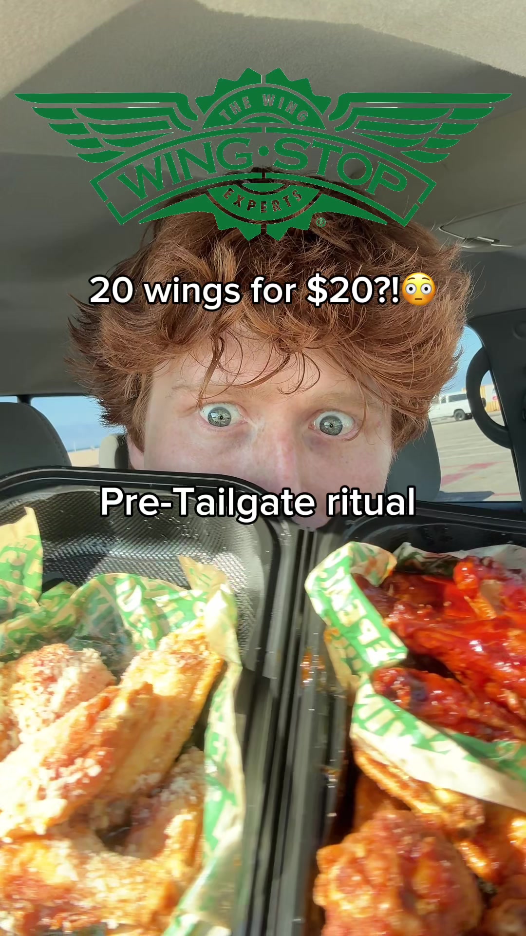 20 wings for $20!! @Wingstop #wingstop #wings