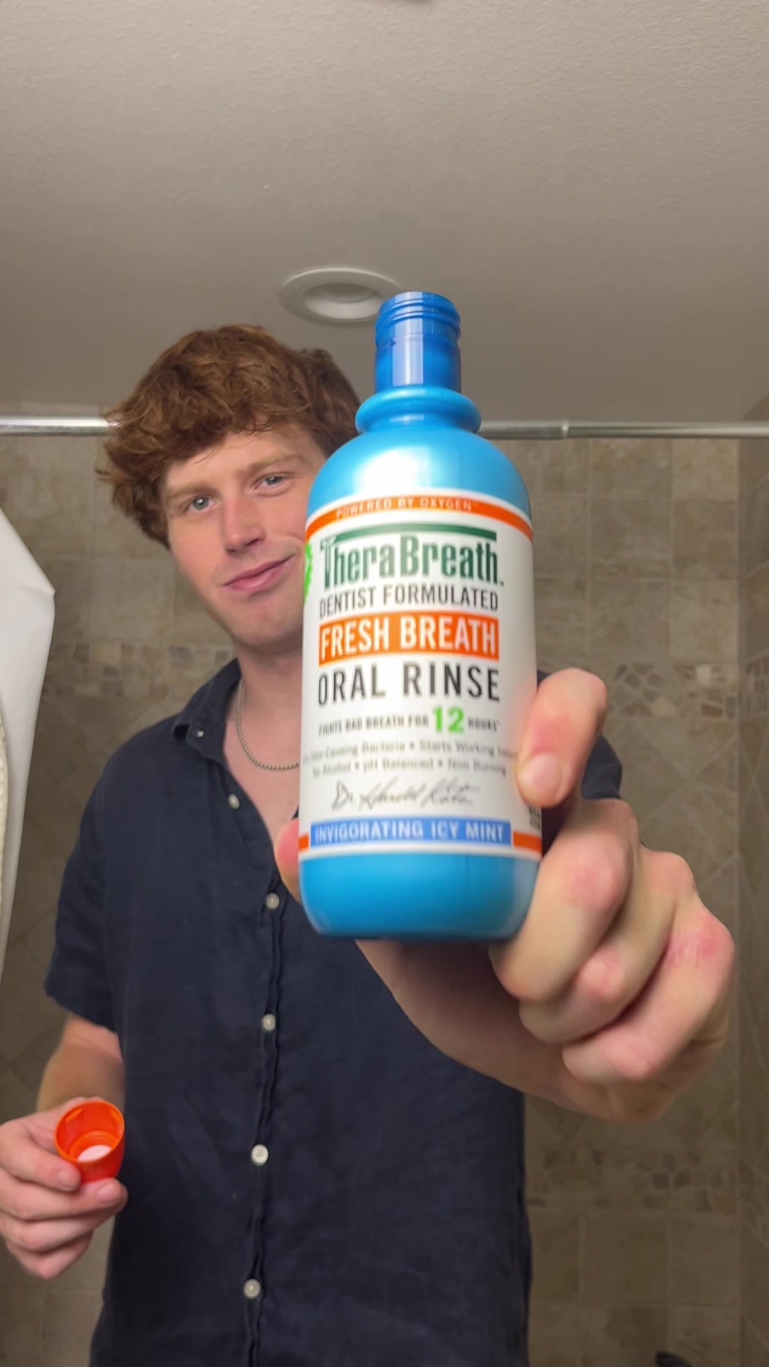 Who’s excited for National fresh breath day? #TheraBreathFresh @TheraBreath #therabreath #morningroutine
