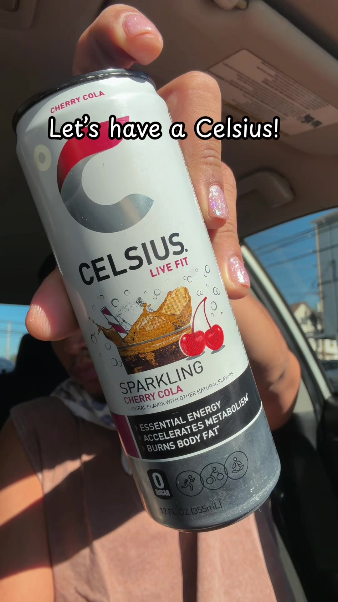 Need a pick me up with yummy flavor? Pick up a @CelsiusOfficial to help you take over the world! Cherry Cola is my ab...