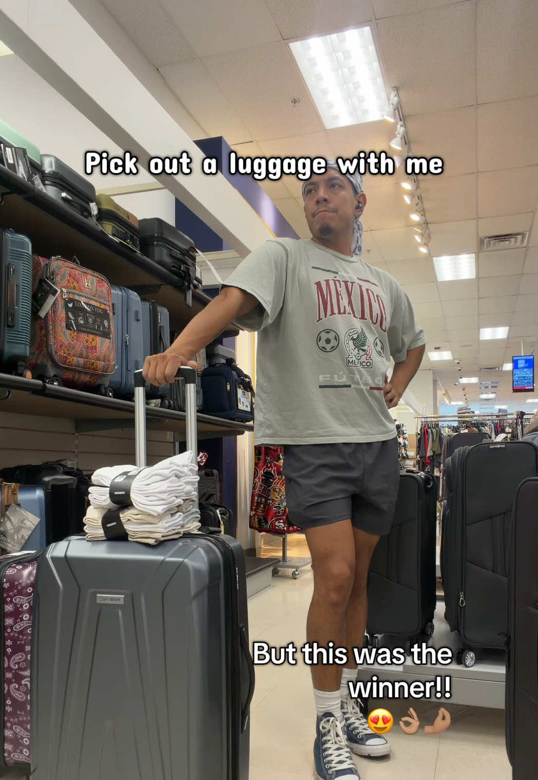 Need a luggage, and you already know the first place I thought was @Marshalls We love a good solid core color when it...