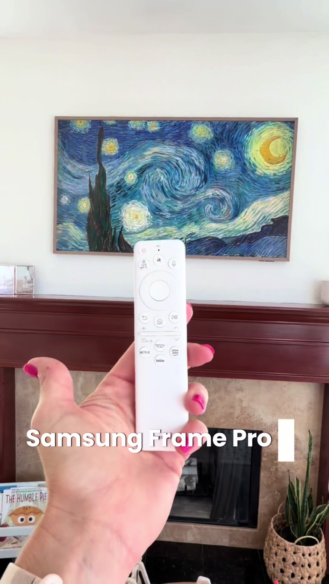 POV: Your TV finally stopped looking like a TV. The Samsung Frame PRO TV completely transformed our living room. The...