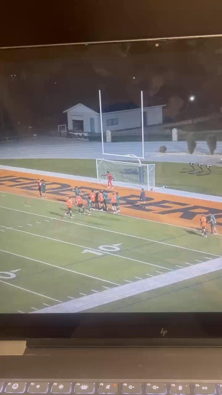 Corner kick goal