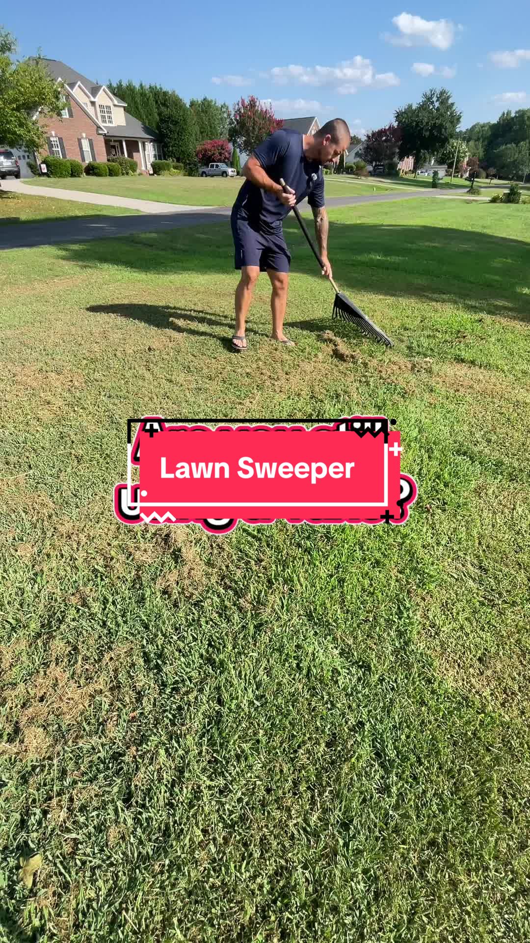 Lawn Sweeper! #vevorsweeper #lawntok #satisfying #lawncare #clean #lawnsoftiktok #grass #lawncarenut #oddlysatisfying...