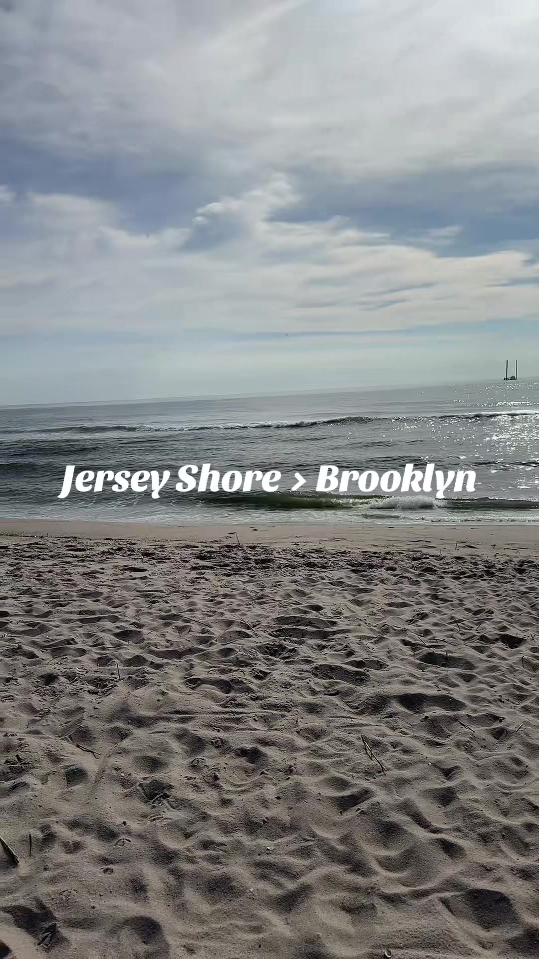 The quality of life meter just went up 🤍 #jerseyshore #movingon