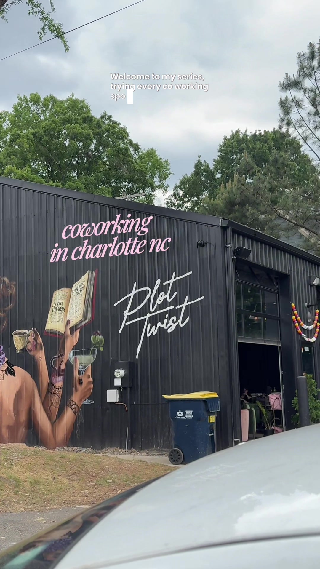 this month im getting myself out the house and trying different cowokring spots in charlotte. first stop: @Plot Twist...