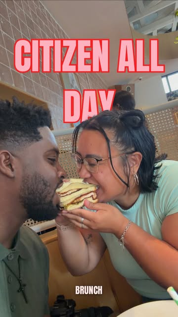 Saturdays are for brunch dates 🍳❣️ If you haven’t been to @citizen.allday this is for you! ✨Citizen’s brunch experie...