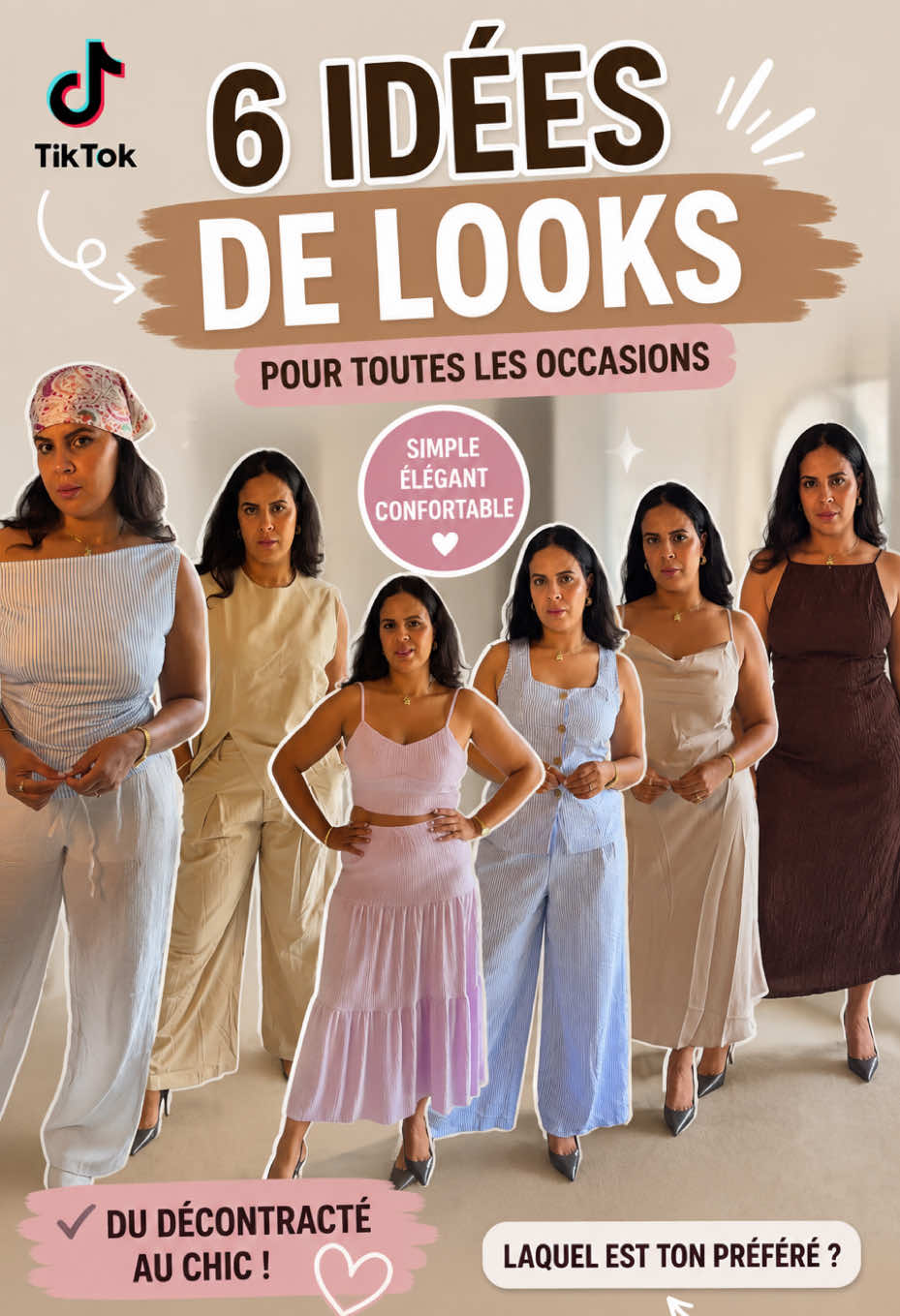 #publicité Réinventez votre garde-robe en toute simplicité en recherchant Chic discret,Romance poétique,Jeux de coule...
