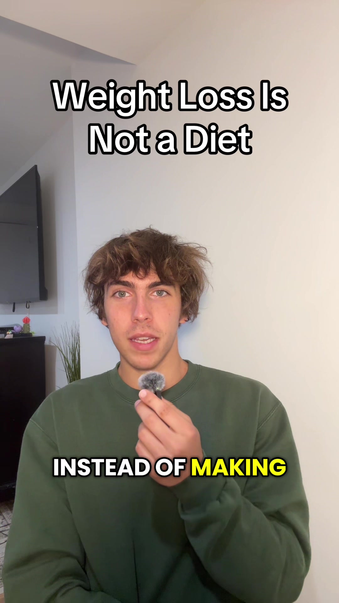 Weight loss becomes so much easier when you stop viewing it as a short term change. Follow me for more weight loss ti...